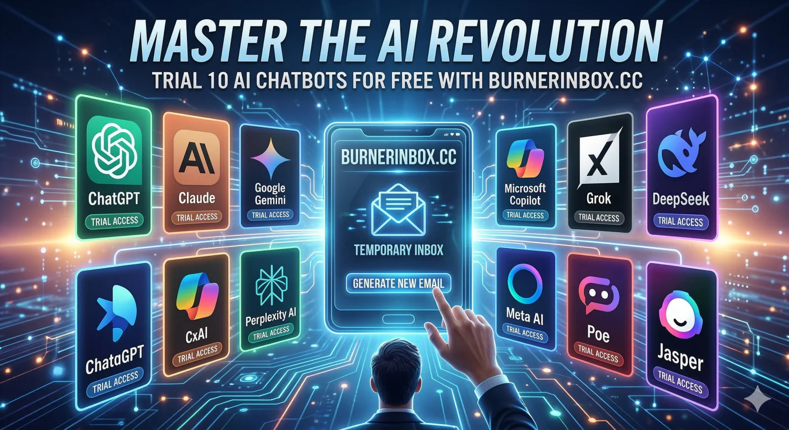 Master the AI Revolution: How to Trial the Top 10 AI Chatbots of 2026 for Free photo